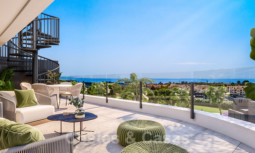 Nouveaux appartements modernes avec vue sur la mer à vendre à Marbella - Estepona 36112