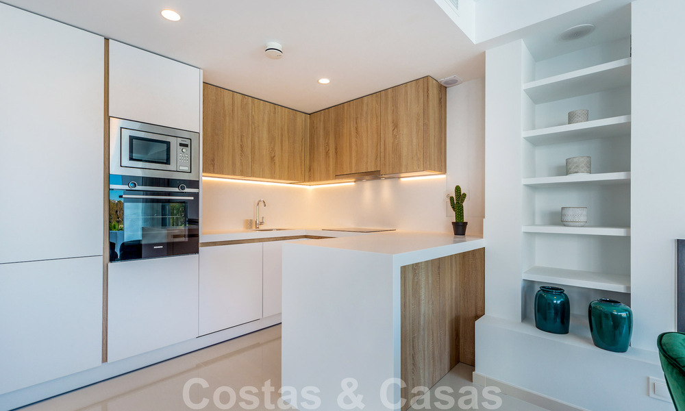 Penthouse de luxe moderne à vendre dans un complexe design en première ligne de golf à Benahavis - Marbella 36131