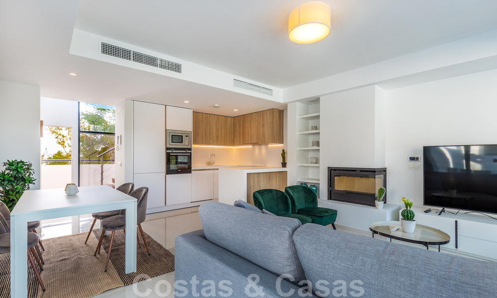 Penthouse de luxe moderne à vendre dans un complexe design en première ligne de golf à Benahavis - Marbella 36134