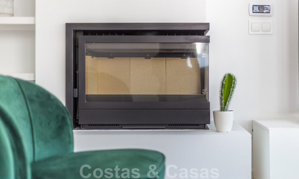 Penthouse de luxe moderne à vendre dans un complexe design en première ligne de golf à Benahavis - Marbella 36151