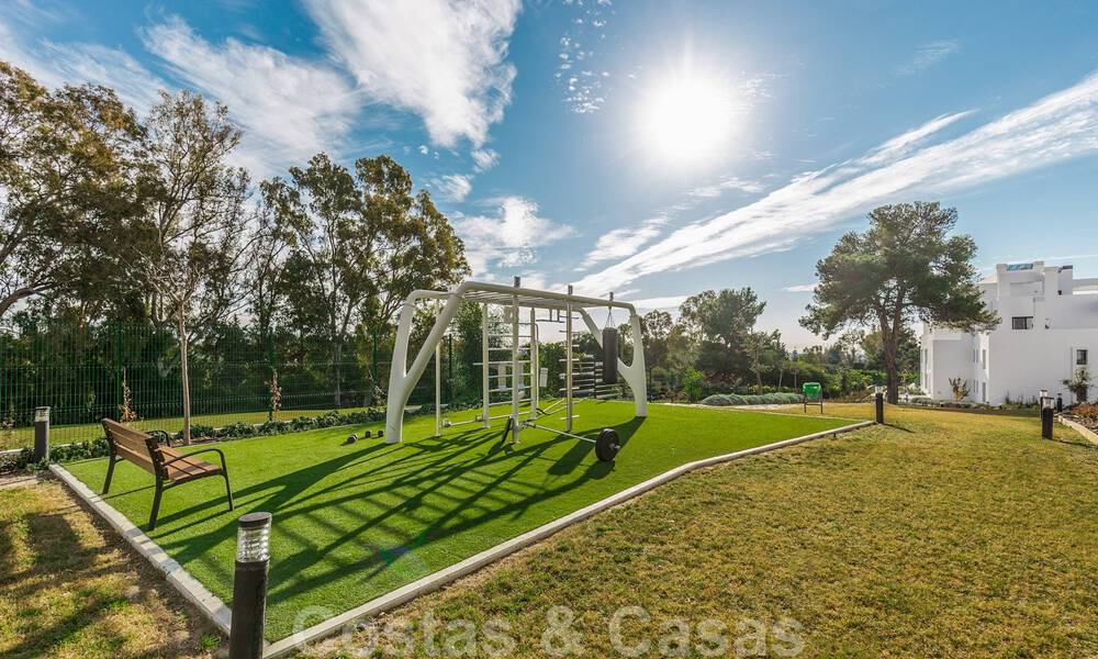 Penthouse de luxe moderne à vendre dans un complexe design en première ligne de golf à Benahavis - Marbella 36153