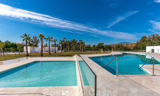 Penthouse de luxe moderne à vendre dans un complexe design en première ligne de golf à Benahavis - Marbella 36158 