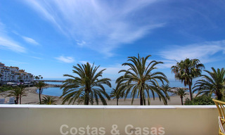 Appartement à vendre avec vue sur la mer dans le complexe emblématique de la plage de Gray d'Albion à Puerto Banus, Marbella 36239 