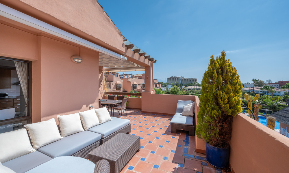 Penthouse de 5 chambres à vendre proche de la plage du nouveau Golden Mile, entre Marbella et Estepona 36266