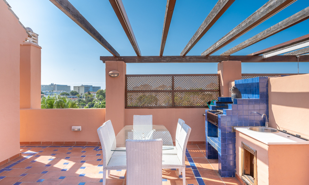 Penthouse de 5 chambres à vendre proche de la plage du nouveau Golden Mile, entre Marbella et Estepona 36273