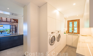 Vente d'une élégante villa rustique de luxe avec vue panoramique sur la mer dans l'exclusif La Zagaleta Golf Resort, Benahavis - Marbella 36299 