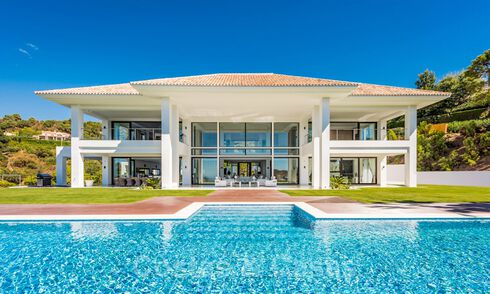 Vente d'une villa de luxe contemporaine avec vue sur la mer dans le domaine de golf exclusive de La Zagaleta, Benahavis - Marbella 36309