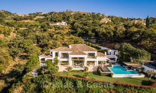 Villa de luxe de style moderne aux accents méditerranéens à vendre dans l'exclusif La Zagaleta Golf Resort à Benahavis - Marbella 36321 