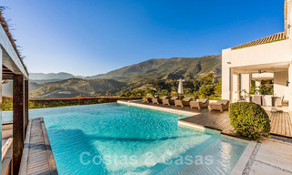 Villa de luxe de style moderne aux accents méditerranéens à vendre dans l'exclusif La Zagaleta Golf Resort à Benahavis - Marbella 36322 
