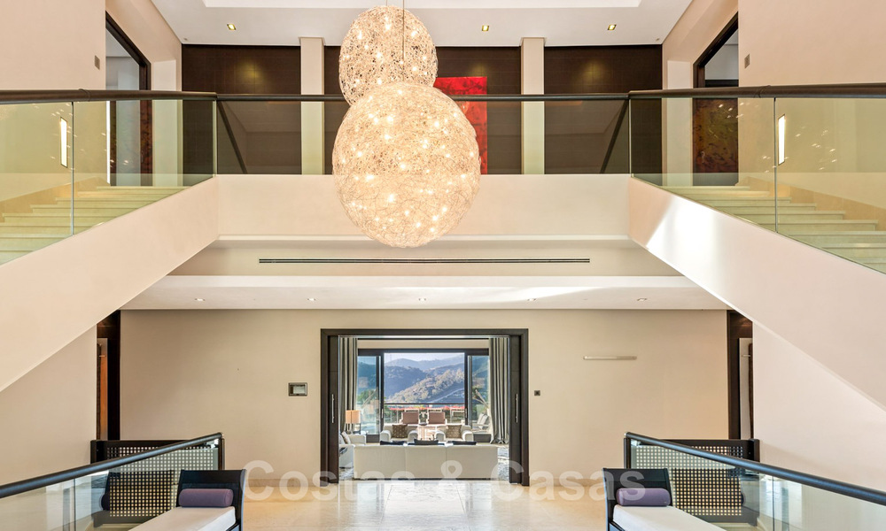 Villa de luxe de style moderne aux accents méditerranéens à vendre dans l'exclusif La Zagaleta Golf Resort à Benahavis - Marbella 36325