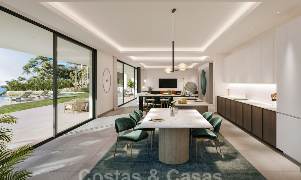 Nouvelle villa design spectaculaire à vendre sur le Golden Mile à Marbella 36370