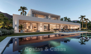 Nouvelle villa design spectaculaire à vendre sur le Golden Mile à Marbella 36372 