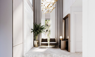 Villas modernes de style avant-gardiste à vendre sur le prestigieux Golden Mile de Marbella 36388 