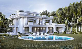 Villas modernes de style avant-gardiste à vendre sur le prestigieux Golden Mile de Marbella 36424 