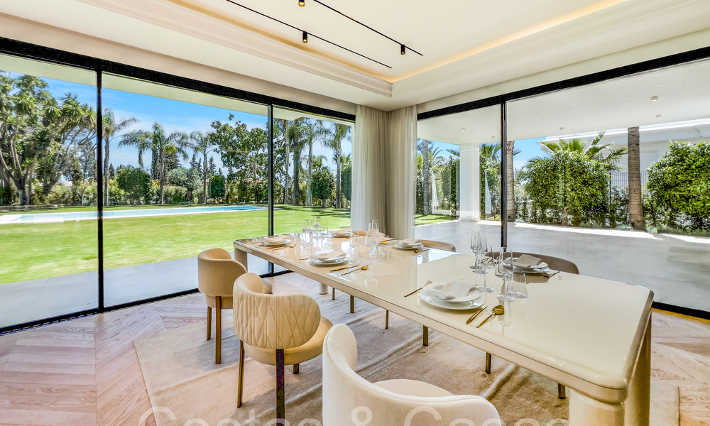 Villas modernes de style avant-gardiste à vendre sur le prestigieux Golden Mile de Marbella 69687
