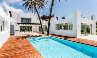 Villa moderne avec vue sur la mer à deux pas des belles plages à vendre à Marbella Est 36455 