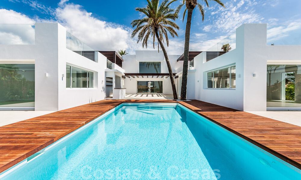 Villa moderne avec vue sur la mer à deux pas des belles plages à vendre à Marbella Est 36466