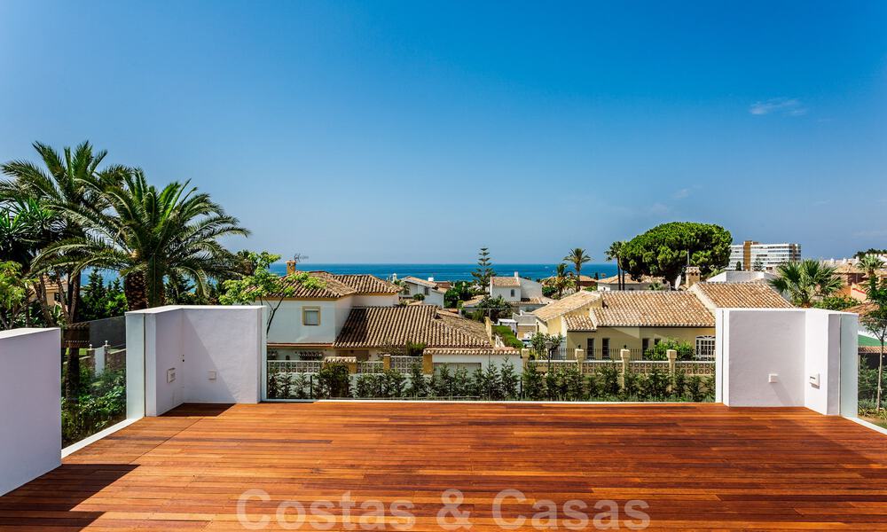Villa moderne avec vue sur la mer à deux pas des belles plages à vendre à Marbella Est 36469