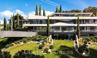 Villa spectaculaire de construction nouvelle à vendre avec vue panoramique sur le golf, le lac, les montagnes et la mer, dans un domaine sécurisé à Benahavis - Marbella 36632 