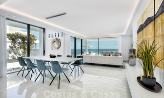 Appartement de luxe moderne et élégant, en première ligne de plage à vendre sur le nouveau Golden Mile, entre Marbella et Estepona 36951 