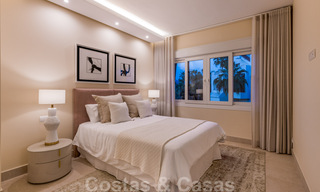 Penthouse contemporain rénové en première ligne de plage à vendre avec 4 chambres et une vue imprenable sur la nouvelle Golden Mile entre Marbella et Estepona 36893 