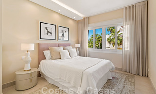 Penthouse contemporain rénové en première ligne de plage à vendre avec 4 chambres et une vue imprenable sur la nouvelle Golden Mile entre Marbella et Estepona 36905 