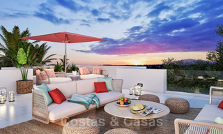 Villas contemporaines modernes en cours de construction à vendre, près d’un terrain de golf à Marbella - Estepona 37020 