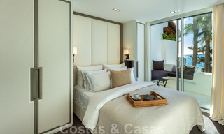 Appartement Penthouse de luxe en première ligne de plage avec vue imprenable sur la mer à vendre à Puente Romano à Marbella 37319 