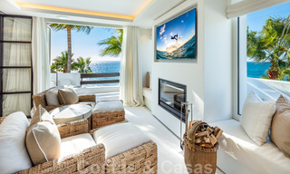 Appartement Penthouse de luxe en première ligne de plage avec vue imprenable sur la mer à vendre à Puente Romano à Marbella 37326 