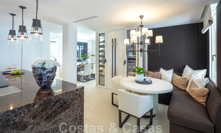 Appartement Penthouse de luxe en première ligne de plage avec vue imprenable sur la mer à vendre à Puente Romano à Marbella 37341 