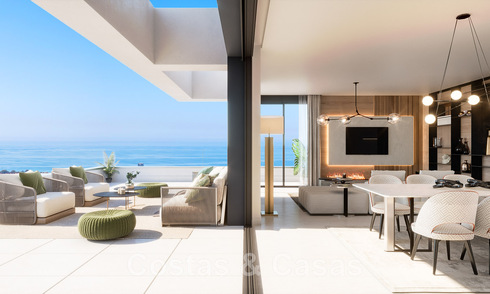 Nouveau projet de design contemporain comprenant des appartements de luxe à vendre avec une vue imprenable sur la mer à East Marbella 47633