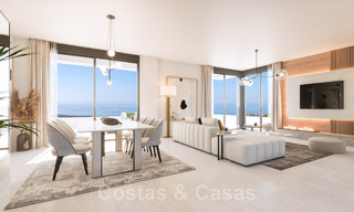 Nouveau projet de design contemporain comprenant des appartements de luxe à vendre avec une vue imprenable sur la mer à East Marbella 47634 
