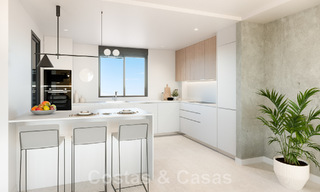 Nouveau projet de design contemporain comprenant des appartements de luxe à vendre avec une vue imprenable sur la mer à East Marbella 47636 