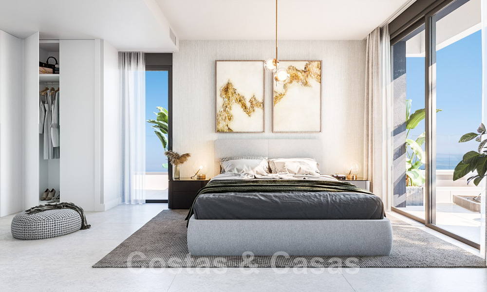 Nouveau projet de design contemporain comprenant des appartements de luxe à vendre avec une vue imprenable sur la mer à East Marbella 47637