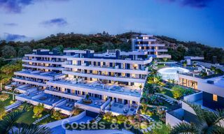 Nouveau projet de design contemporain comprenant des appartements de luxe à vendre avec une vue imprenable sur la mer à East Marbella 47647 