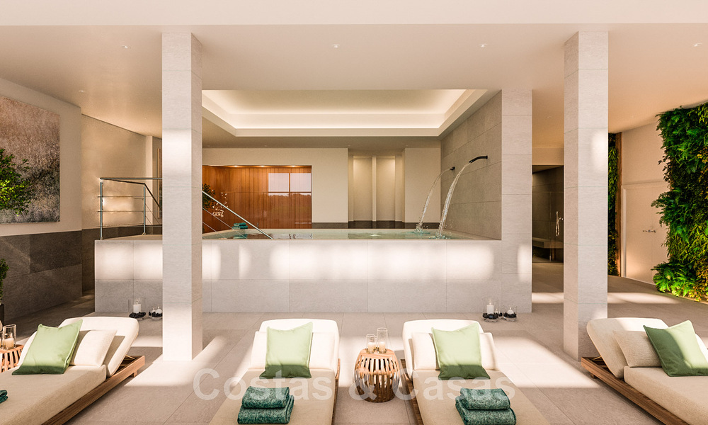 Nouveau projet de design contemporain comprenant des appartements de luxe à vendre avec une vue imprenable sur la mer à East Marbella 47648