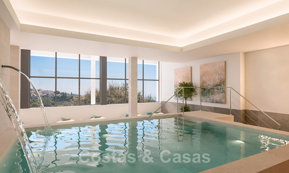 Nouveau projet de design contemporain comprenant des appartements de luxe à vendre avec une vue imprenable sur la mer à East Marbella 47649