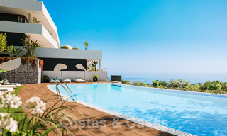 Nouveau projet de design contemporain comprenant des appartements de luxe à vendre avec une vue imprenable sur la mer à East Marbella 47653 