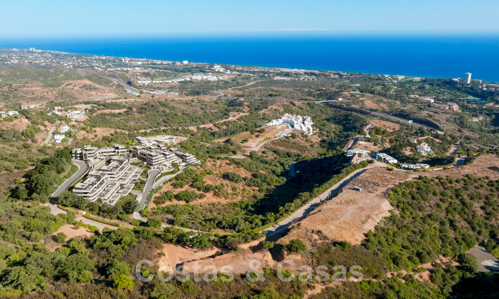 Nouveau projet de design contemporain comprenant des appartements de luxe à vendre avec une vue imprenable sur la mer à East Marbella 47655