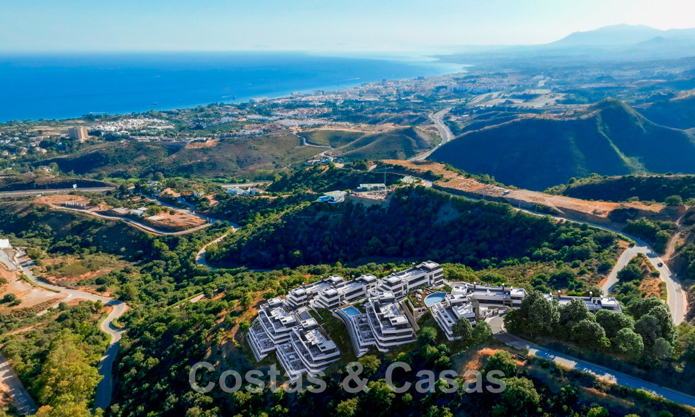 Nouveau projet de design contemporain comprenant des appartements de luxe à vendre avec une vue imprenable sur la mer à East Marbella 47656