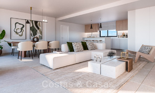 Nouveau projet de design contemporain comprenant des appartements de luxe à vendre avec une vue imprenable sur la mer à East Marbella 47659 