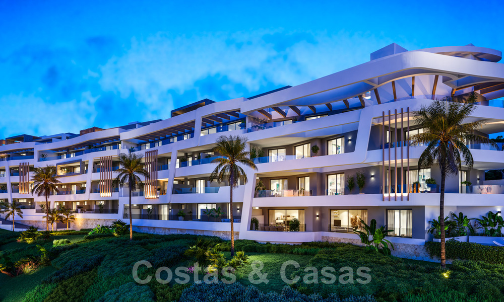 Première ligne de Golf, appartements modernes et luxueux à vendre, à distance de marche des commodités de Guadalmina et San Pedro à Marbella 37404