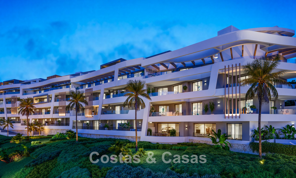 Première ligne de Golf, appartements modernes et luxueux à vendre, à distance de marche des commodités de Guadalmina et San Pedro à Marbella 806661