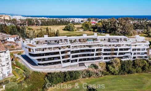 Première ligne de Golf, appartements modernes et luxueux à vendre, à distance de marche des commodités de Guadalmina et San Pedro à Marbella 806665