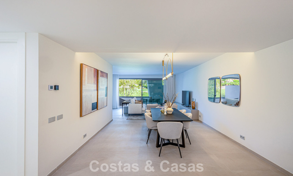 Première ligne de Golf, appartements modernes et luxueux à vendre, à distance de marche des commodités de Guadalmina et San Pedro à Marbella 806668