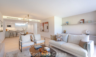 Première ligne de Golf, appartements modernes et luxueux à vendre, à distance de marche des commodités de Guadalmina et San Pedro à Marbella 806677 