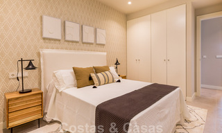 Nouvelle promotion d'appartements de luxe à vendre offrant des vues panoramiques sur la mer et un terrain de golf à Estepona 37430 