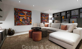 Prêt à emménager, villa moderne de luxe à vendre, première ligne de golf à Benahavis - Marbella 37668 