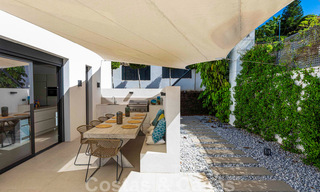 Prêt à emménager, villa moderne de luxe à vendre, première ligne de golf à Benahavis - Marbella 37670 