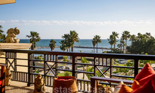 Appartement de luxe en front de mer à vendre avec vue sur la mer à Puerto Banus, Marbella 37736 